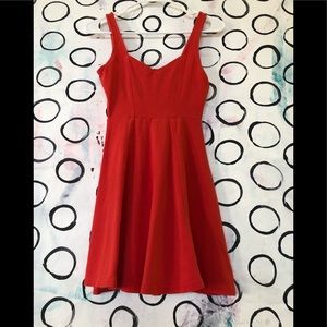 Express Red-orange Dress
